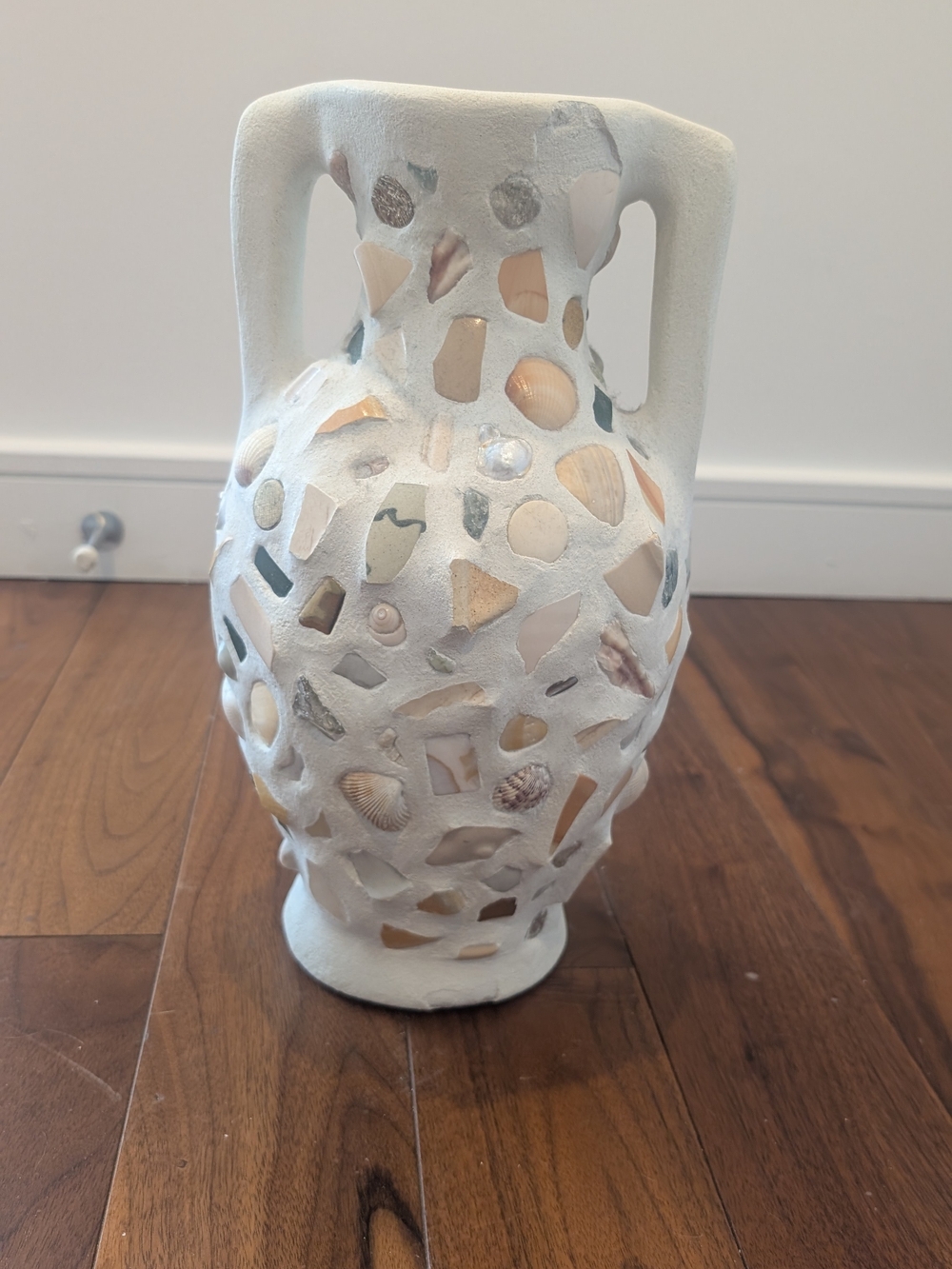 Memor mosaic vase encrusted Ceramic Vase - Pre Owned, See Pictures Plz